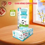 100% sữa tươi KUN ít đường thùng 48 hộp x 180ml