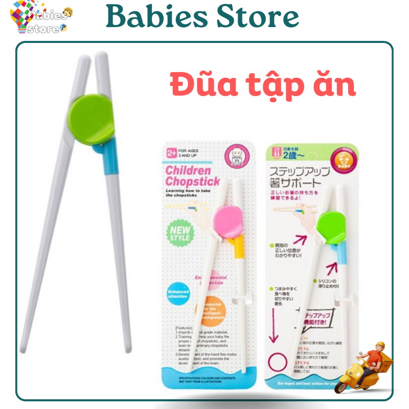 Đũa tập ăn dặm, tập gắp cho bé
