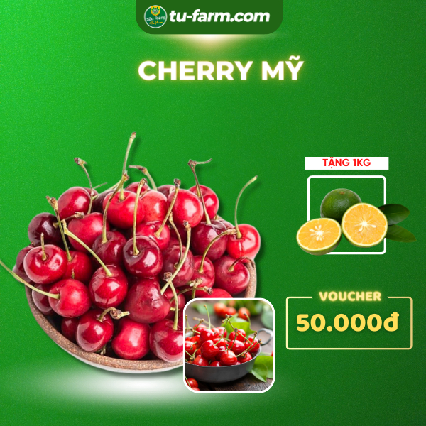 [GIAO TPHCM] Cherry Mỹ Nhập Khẩu size 9 Trái to NGON, GIÒN nhập khẩu-RẺ NHẤT PHÂN KHÚC [HOẢ TỐC]