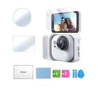 aMagisn Insta360 GO Ultra HD Tempered Glass Protector 9H Screen Lens Film Anti-Scratch Clear Guard TF06 TF07