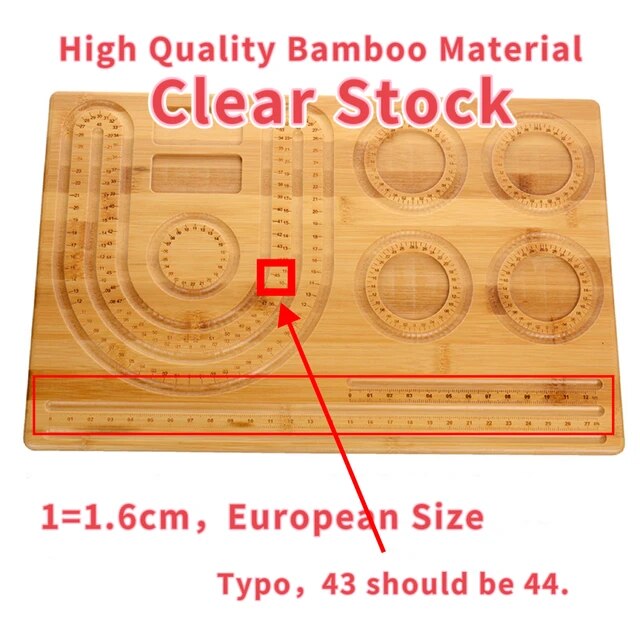 High Quality Bamboo Combo Beading Board For Diy Jewelry Bracelet Making Other Jewelry Necklaces Design Beading Mats Trays