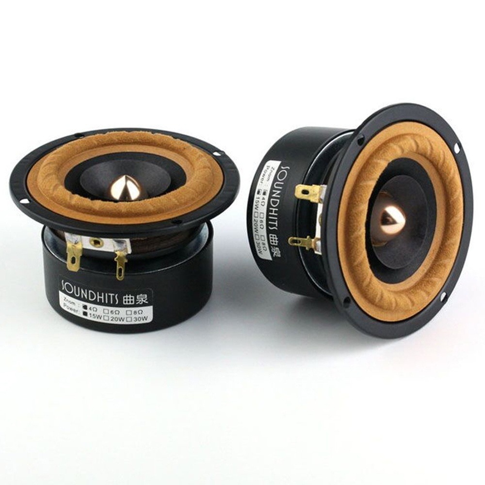 {UU61} 1PC 20W 3 Inch Speaker 4ohm~8ohm Full Range Speaker Fever Tweeter Midrange Woofer Audio Ampli