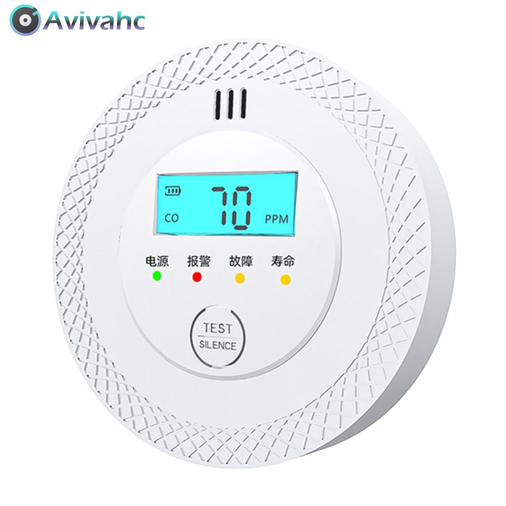 Cảnh báo co Detector 85dB độ nhạy cao cảnh báo máy dò co báo động chạy bằng pin cho nhà khách sạn