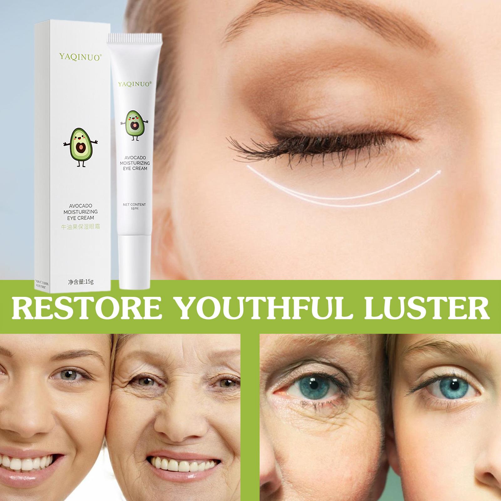 HOLD LIVE Avocado Eye Cream Remove Eye Bags Anti Puffiness Aging Fades