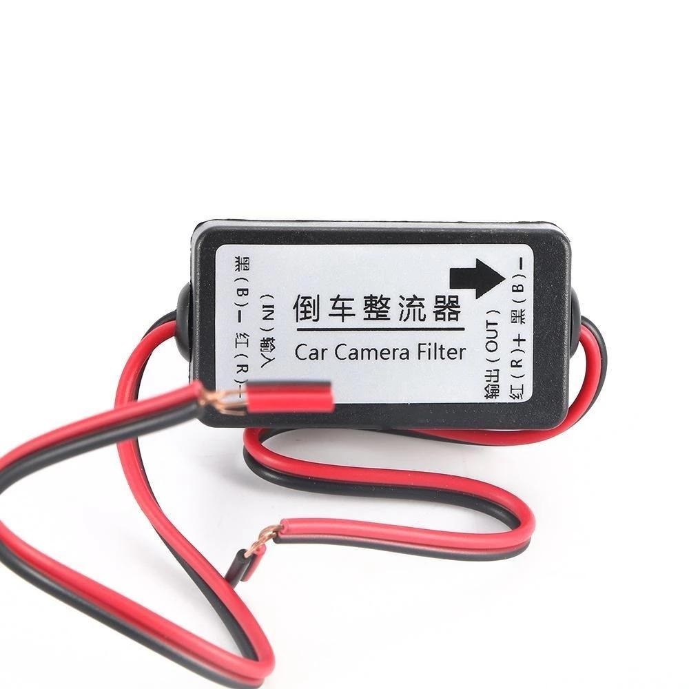 BỘ LỌC CHỐNG NHIỄU DÀNH CHO CAMERA LÙI LẮP XE Ô TÔ 12V - XỬ LÝ LỌC NHIỄU HOẶC NHẤP NHÁY KHI LÙI