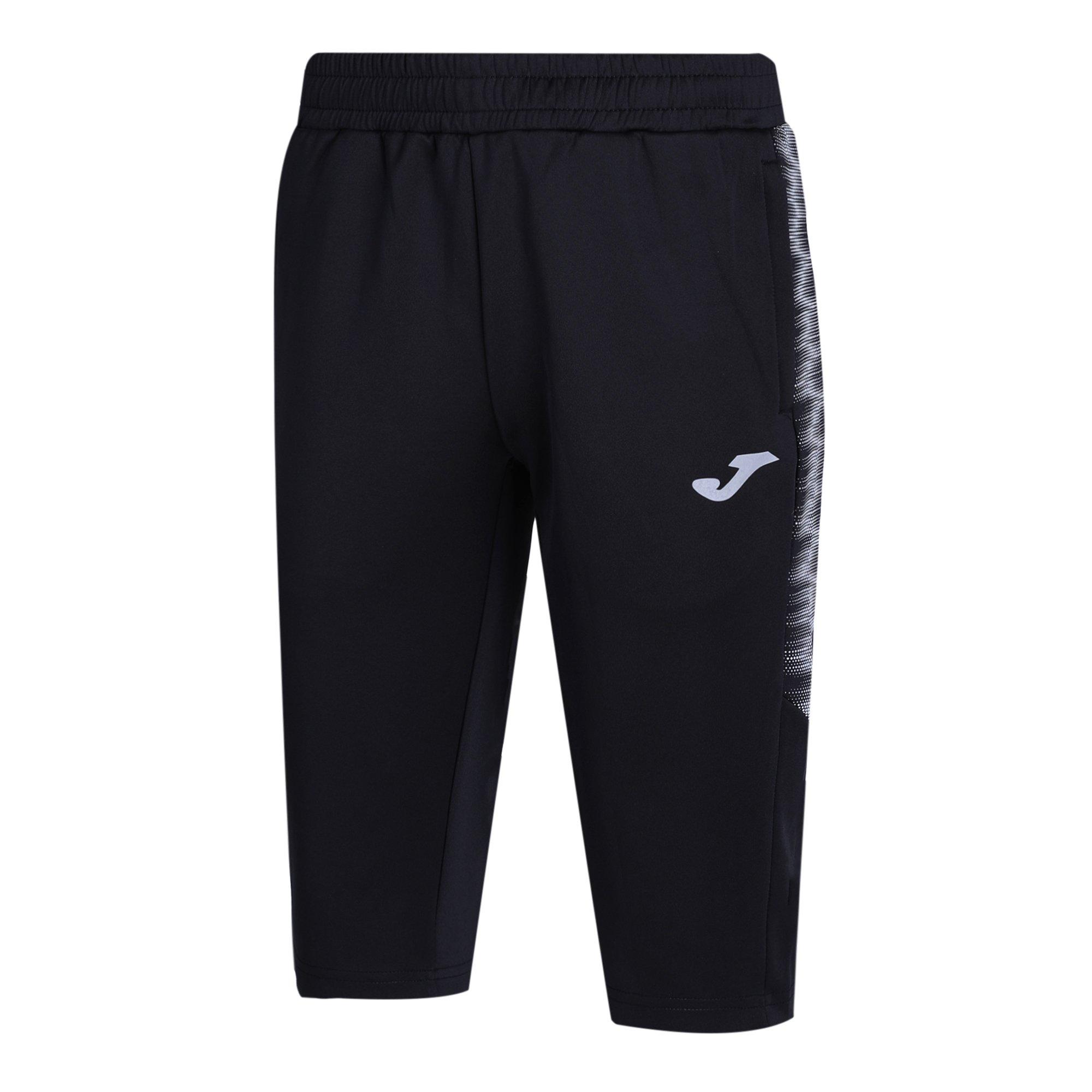 Joma Mens three quarter Tracksuit Bottoms Mens (Black) - Sports Direct