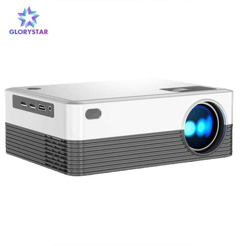 H5 Projector Video Projector Outdoor Movies 720P Home 4K Video Smart Projectors Wireless WiFi Home Theater System Projector For Smart Phones Laptop Tablet ราคา 2,701 บาท*ส่งฟรี