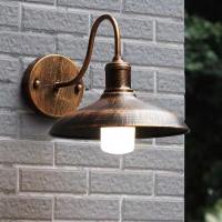 HABELYI T26 Chống thấm nước Đèn tường Đồ cổ Ngoài trời Đèn sân vườn Phong cách retro Đèn chiếu sáng hàng rào Công nghiệp mộc mạc