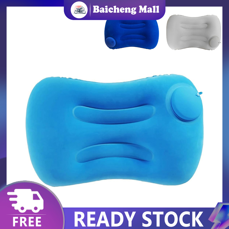 Hiking Pillow, Compression Inflatable Camping Pillow, Camping Inflatable Pillow, Backpack Pillow, Camping Pillow For Outdoor Camping Sleeping Backpack Travel ราคา 88 บาท*ส่งฟรี
