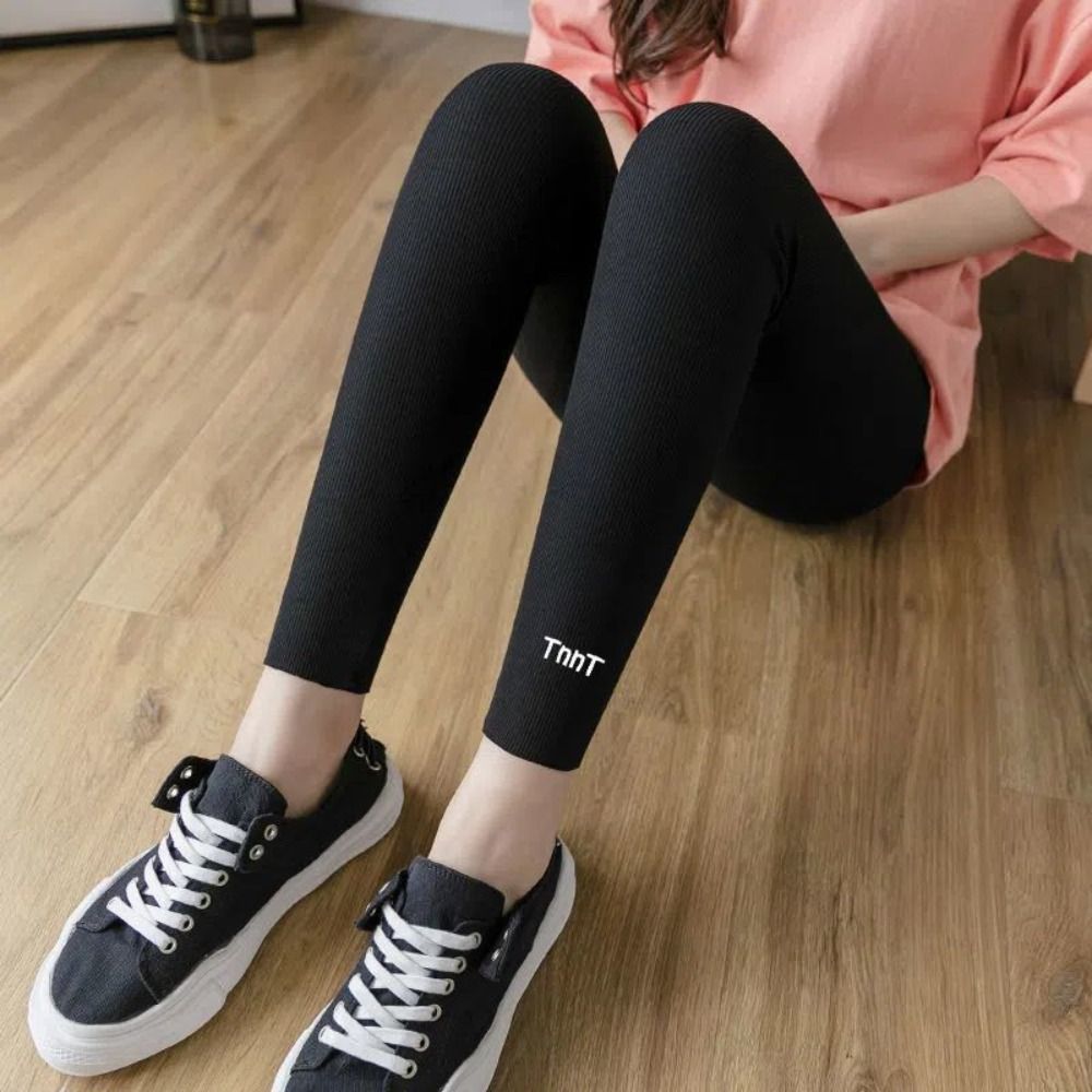 JSYNKZ Nhung Quần legging vải Lông Mùa Đông Dày Lông cừu Quần giữ nhiệt Ấm áp Vớ giữ nhiệt Quần legging nữ Nữ