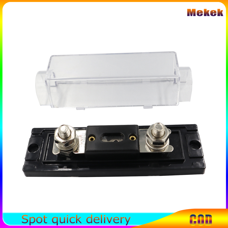 48V 100A âm thanh trên xe hơi Bộ giữ cầu chì độ dẫn điện mạnh cầu chì xe điện trở nhiệt cao (cầu chì 100A tích hợp)