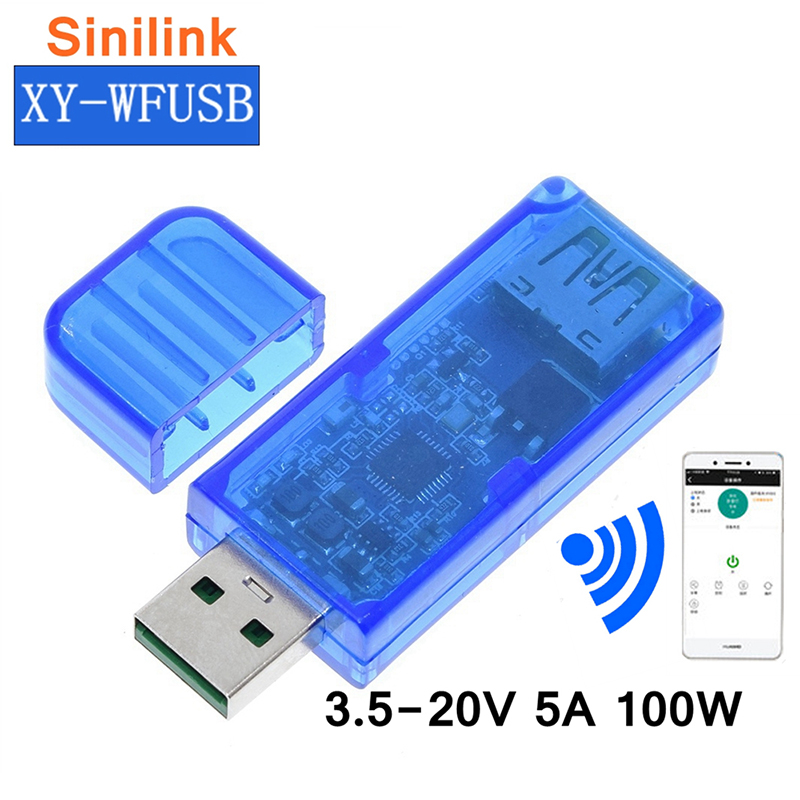 Sinilink wifi-usb di động từ xa điều khiển ứng dụng di động nhà thông minh XY-WFUUSB