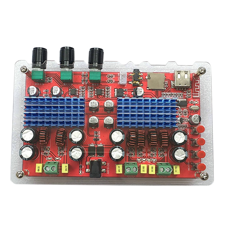 XH-M560 2.1เครื่องขยายเสียงดิจิตอล Board TPA3116D2 60Wx2 + 100W High Power Amplifier Board U Disk TF Card