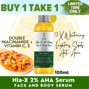 Nia-X Niacinamide Whitening Serum with AHA and Vitamin C