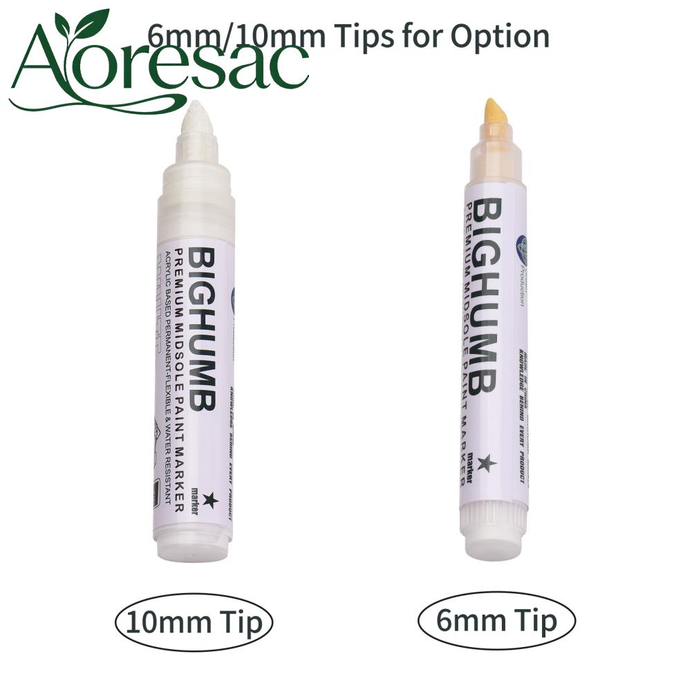 Aoresac Premium Midsole Paint Marker Sneaker Renew Pen Sports Shoes Whitening Pen Quick Drying Portable Shoe er