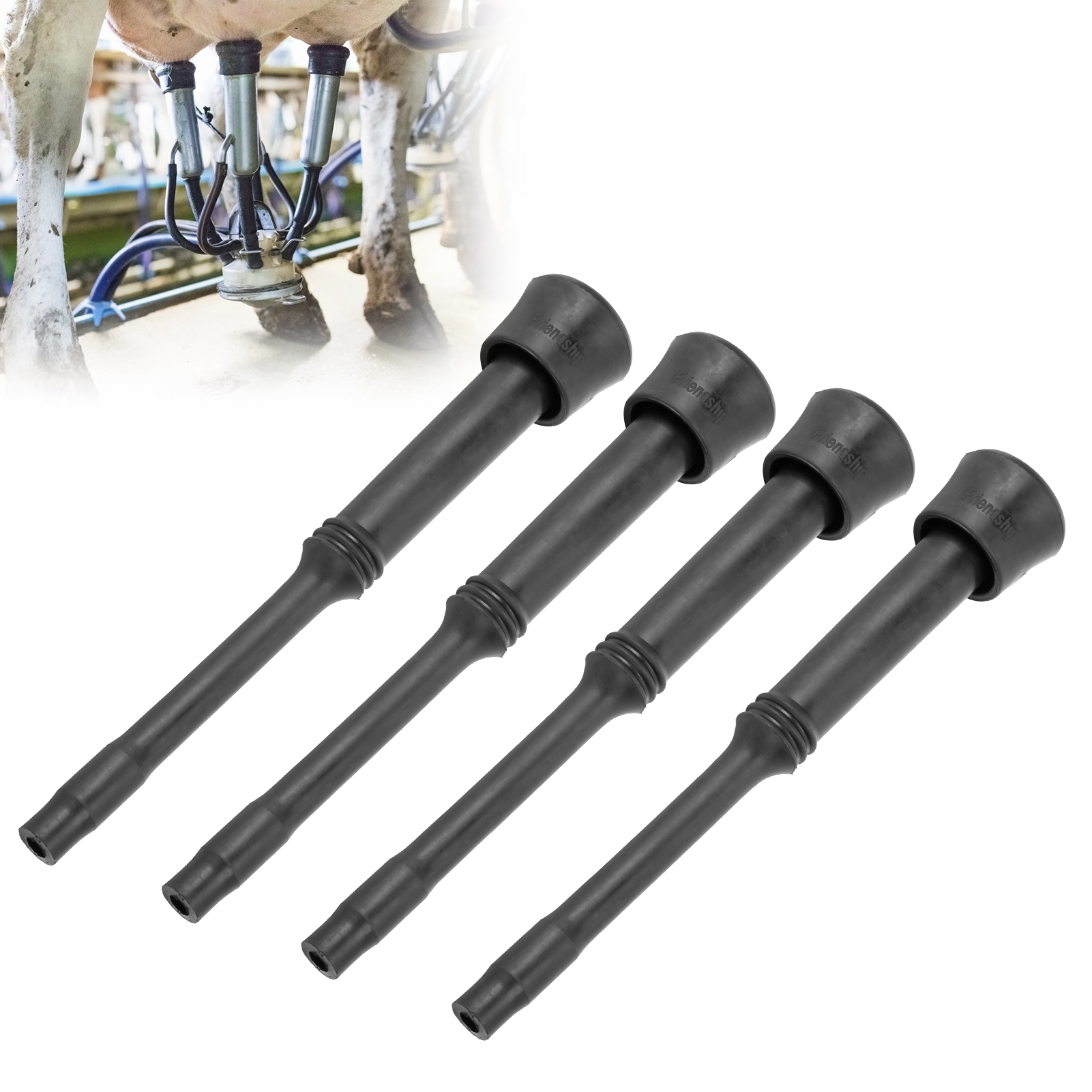 Tấm lót cốc sữa bền và không rò rỉ Nhóm cốc vắt sữa bền cho máy vắt sữa gia đình Phòng vắt sữa Nhóm cốc vắt sữa