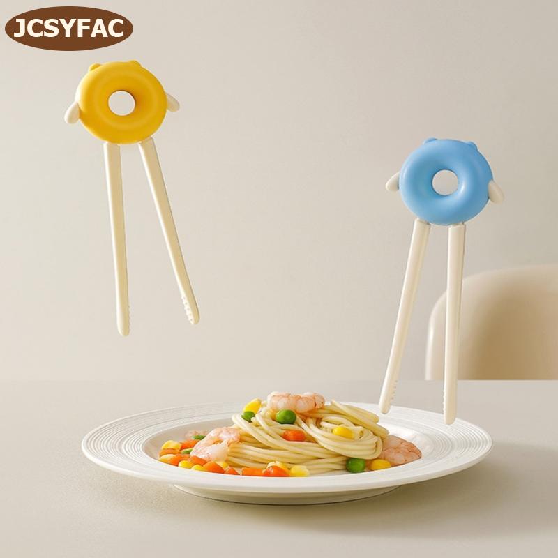 JCSYFAC ช้อนคีบขนมโดนัทโดปามีนการ์ตูนช้อนคีบอาหารพลาสติกขนาดเล็กกันลื่นพร้อมกล่องเก็บของใช้คีบสลัดขนมปังปิ้งได้โดยไม่ต้องใช้มือสำหรับบาร์บิวฟเฟต์ ราคา 35 บาท*ส่งฟรี