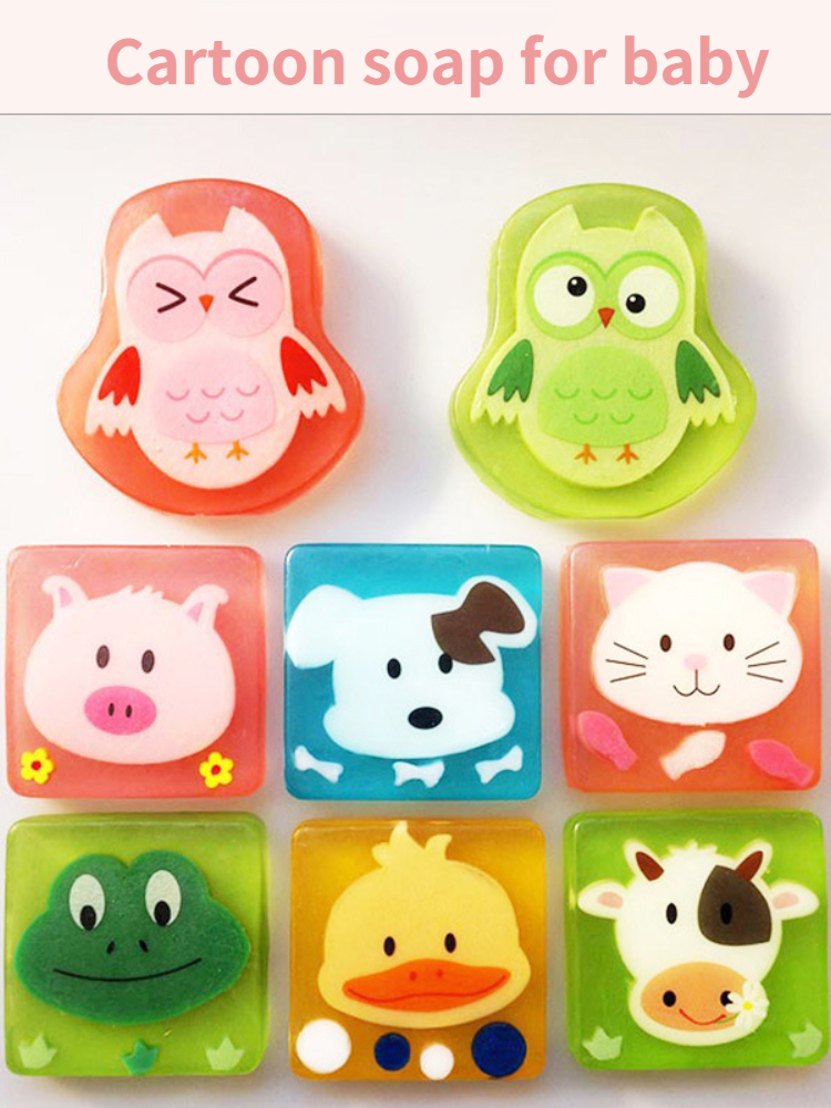 Jij động vật hoạt hình xà phòng làm thủ công Trẻ Em Của Handmade Làm Sạch Xà Phòng Cho Tắm Rửa Tay xà phòng tinh dầu xà phòng trẻ em hình động vật S20