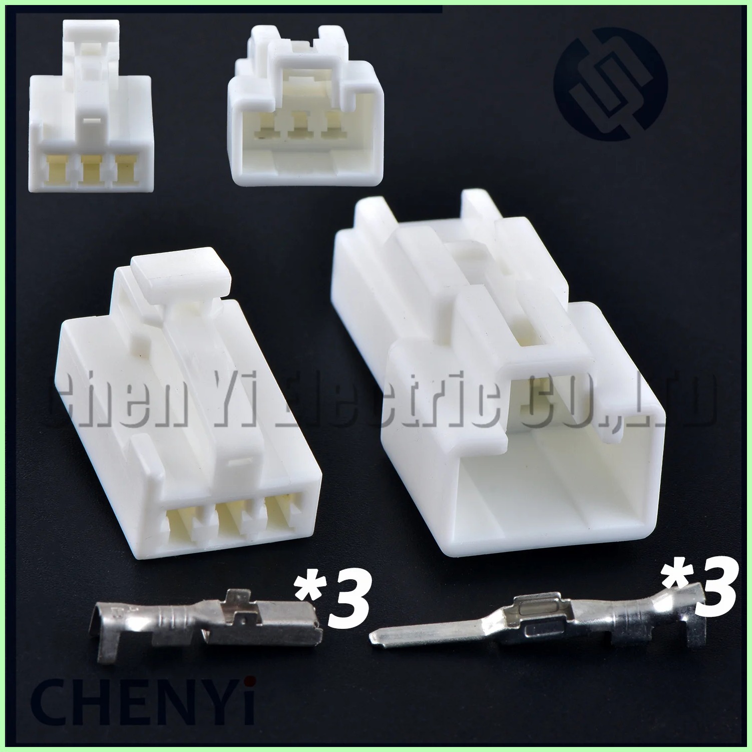 [Xzc sdfcxv xcvdse 174] 3 Pin ô tô đầu nối dây điện phích cắm điện đèn đọc sách báo đèn pha sương mù