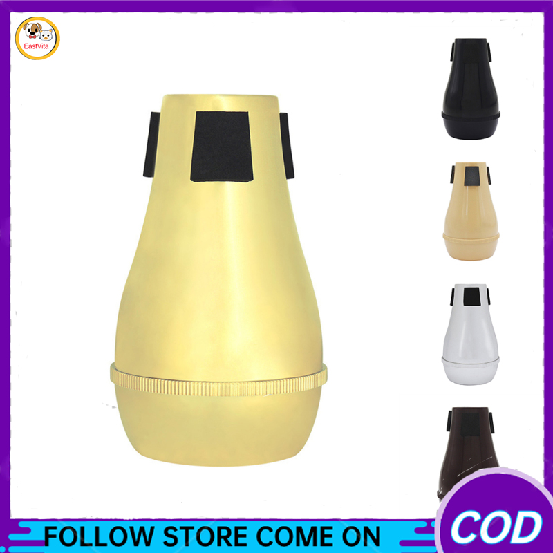 Alto Tenor trombone câm Trọng lượng nhẹ cái chặn tiếng thẳng Muffler bộ phận giảm thanh cho Thực hành biểu diễn sân khấu