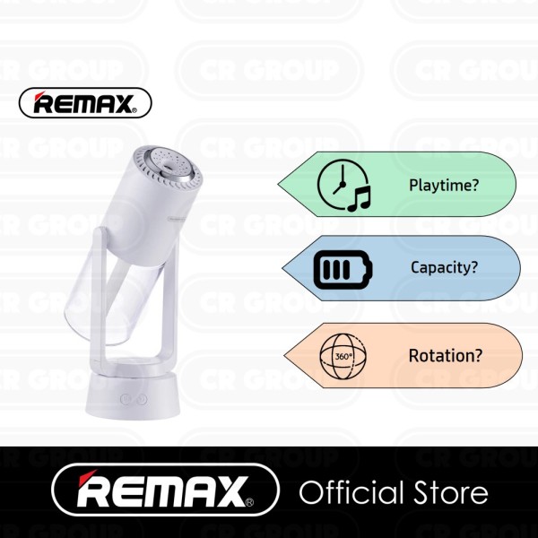 [Remax Creative Lifestyle] RL-HM18 Fantasy Light Oscillating with 3 Button Option & Build in Battery Humidifier Singapore