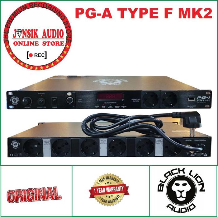 BLACK LION AUDIO PG1 TYPE F POWER SQUENSER POWER CONDITIONERS -PUSYNONE Harga 11,017,000 rupiah*Gratis Ongkir