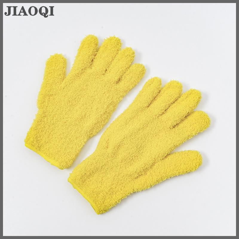 JIAOQI Sợi nhỏ bụi Găng Tay-căng ra & thoáng khí làm sạch găng tay, không thấm nước cho xe ô tô, thuyền, rvs, hồ bơi, nhà, nhà bếp - 3
