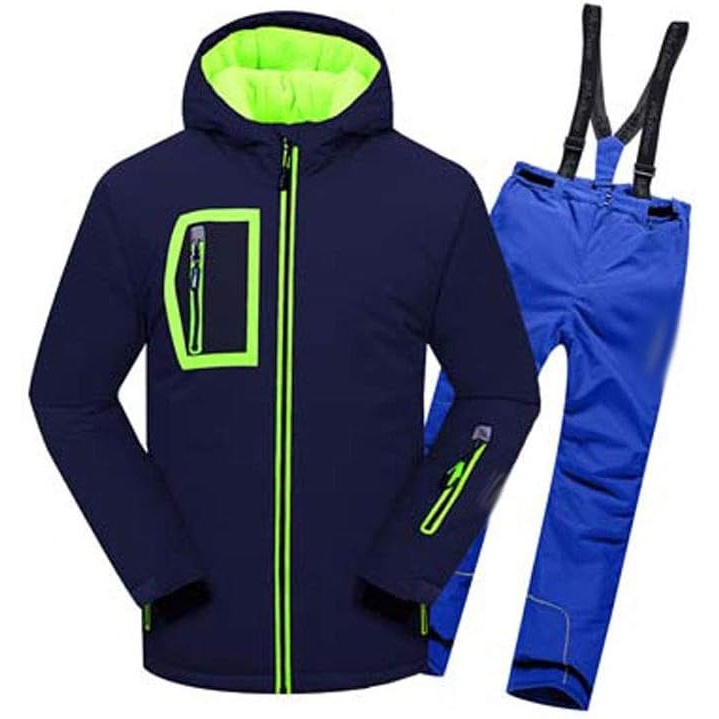 LZD DCOT เด็กชุดสกี Warm Coat ชุดเล่นสกี Windproof แจ็คเก็ตเอี๊ยมกางเกงเสื้อผ้าชุดเด็ก Outerwear ราคา  27,815 บาท*ส่งฟรี