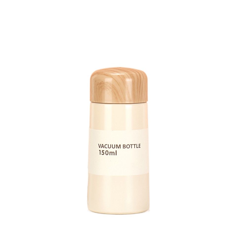 OOF Cà Phê Trà Cốc Drinkware Quà Tặng Mini Nhiệt Cốc Thép không Gỉ Giữ Ấm Nhiệt và Lạnh Gỗ Hạt Ly cách nhiệt Chân không Flask Chai Nước du lịch Thermocup Phích - 7