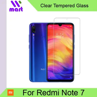Clear Tempered Glass Screen Protector For Xiaomi Redmi Note 7