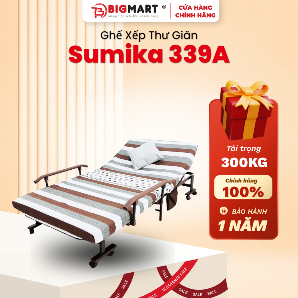 Giường Xếp Gấp Gọn Sumika 339A