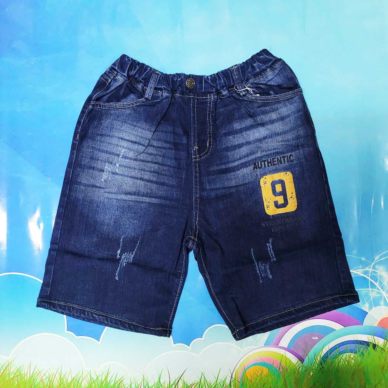 Quần short jean bé 40kg đến 61kg, quần ngố jean thun NHIỀU MẪU, size 18 đén size 23 - NH BIG SIZE SHOP