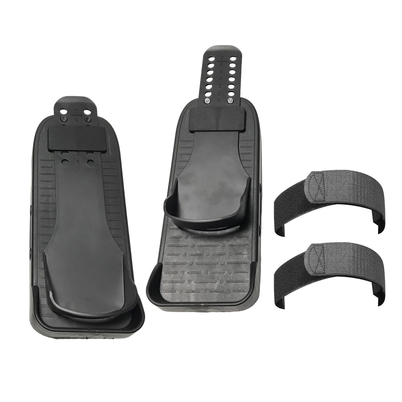 Rowing Machine Replacement Foot Pedals Rowing Machine Stationary Pedals for Horse Riding Machine