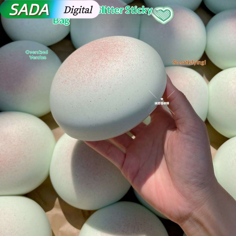 SADA Honeydew Melon Squishy Stress Relief Toy - Soft, Slow Rebound, Anti-Stress Play for All Ages ราคา 61 บาท*ส่งฟรี