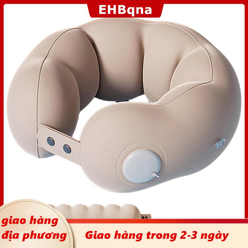 [COD] EHBqna 3PF Ship within 24 hours Inflatable du lịch cổ gối cho máy bay Train xe có thể giặt gối U hình văn phòng ngủ trưa gối, có thể điều chỉnh và mềm mại