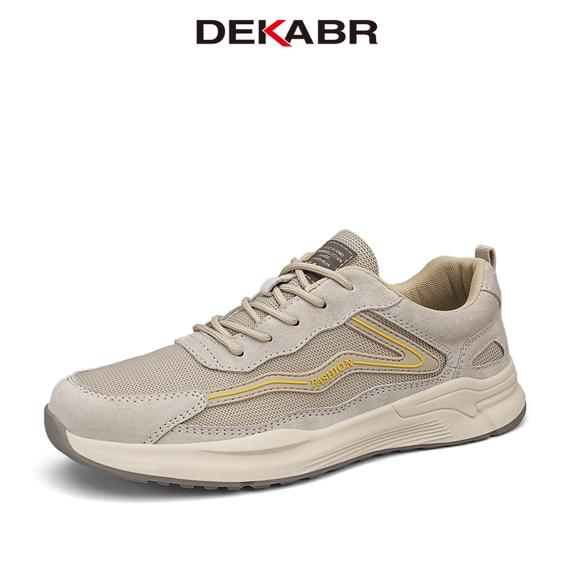 DEKABR New Brand Fashion Men's Sneakers High Quality Mesh Footwear Breathable Summer Outdoor Casual Shoes For Men ราคา 993 บาท*ส่งฟรี