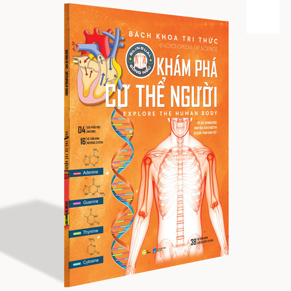 Sách Fahasa - Bách Khoa Tri Thức - Khám Phá Cơ Thể Người - Explore The Human Body (Song Ngữ)