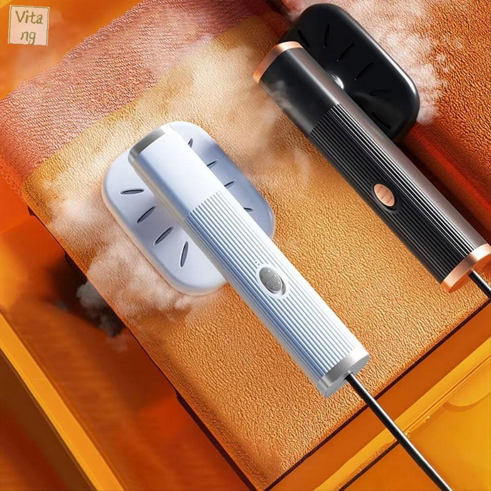 VITANG Xoay 180 ° Bàn là điện Ép nhiệt Giao diện USB Bàn là hơi nước cầm tay Bàn ủi hơi nước quần áo mini Di động Máy ủi hơi nước Quần áo vải