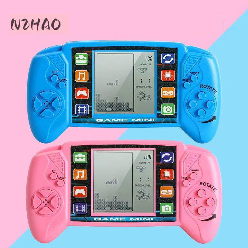 ซื้อ 1 ชิ้นลด 10 บาท เกมปริศนาเตตริสย้อนยุค1ชิ้นเครื่องเล่นเกมมือถือคลาสสิกแบบพกพาของเล่นอิเล็กทรอนิกส์เพื่อการศึกษาสำหรับเด็ก - ยี่ห้อ N2HAO ราคา 87 บาท*ส่งฟรี