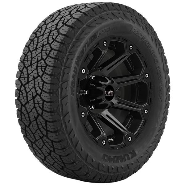 Lốp ô tô KUMHO 255/70 R16 111T 04PR VN AT52 Road Venture thích hợp đa địa hình với thiết kế mạnh mẽ, độ bền bỉ vượt trội, kiểm soát lái tốt, giảm độ ồn và độ xóc - Bảo hành chính hãng