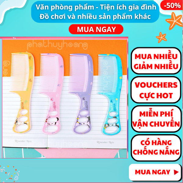 Lược cầm tay họa tiết đáng yêu mẫu nhỏ giá rẻ ✓ Lược nhiều họa tiết mini nhỏ gọn ✓ Lược chải tóc họa tiết cute giá rẻ tiện lợi ✓ Lược chải đa năng ✓ Gift Love