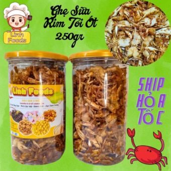 Ghẹ Sữa Rim Tỏi Ớt - Ghẹ Nguyên Chân 250gr