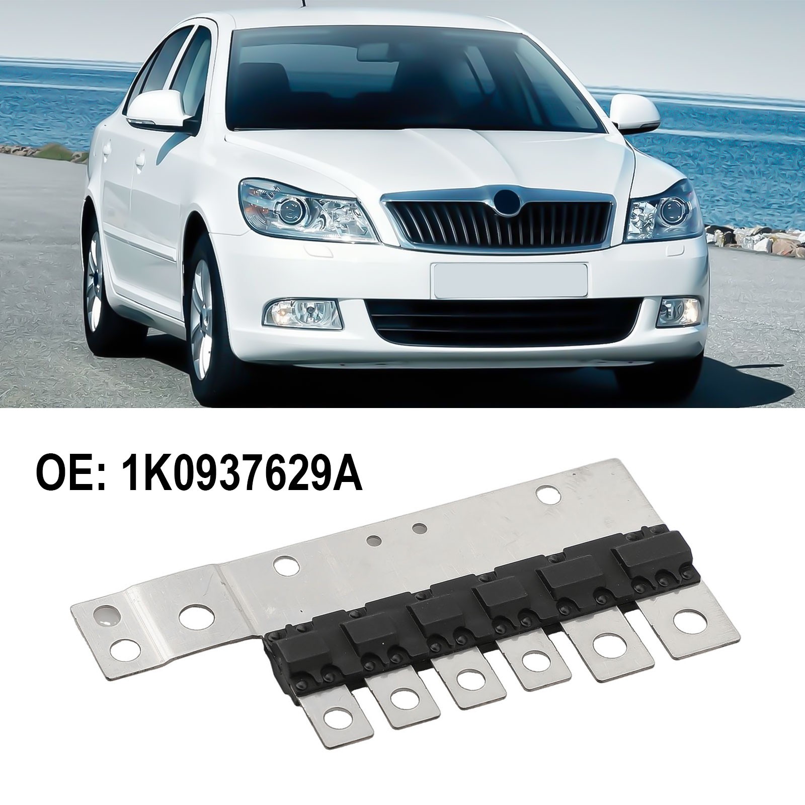 【Tự động thời trang】 cầu chì mảnh 1k0937629a cầu chì chịu mài mòn vật liệu chất lượng cao vật liệu kim loại