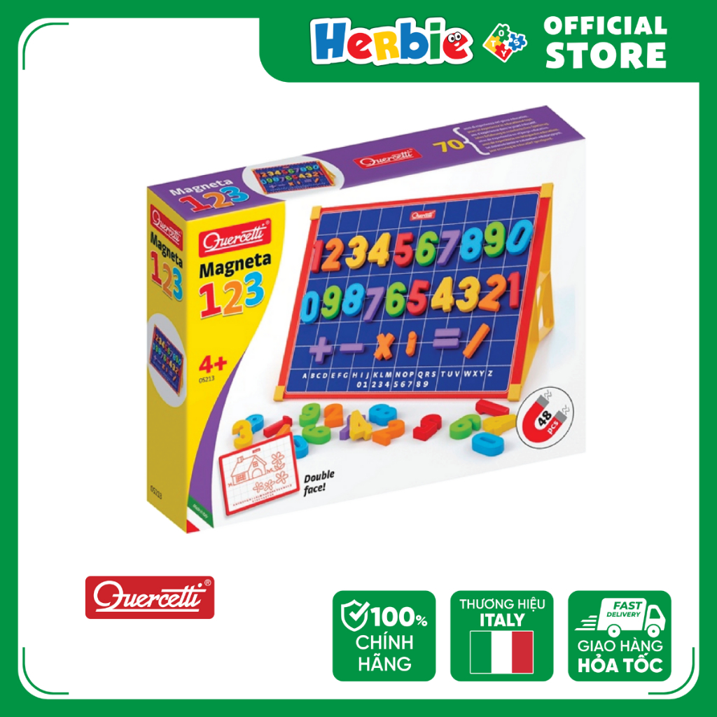 Đồ Chơi Số Đếm Đầu Tiên Có Nam Châm QUERCETTI Magnetic Board Arithmetic 5213 - Herbie Toys