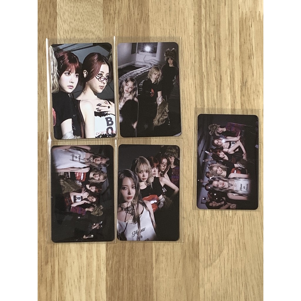 [ON-HAND] Le Sserafim Crazy Weverse Version Photocard Tingi
