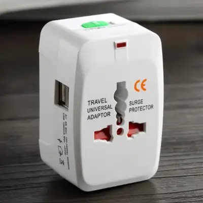 Universal Travel Adaptor overseas charger multi USB port power plug adapter