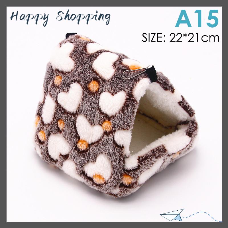 [THS Store] COD Hamster ấm giường mềm và nhà động vật gặm nhấm lồng chuột bông guinea lợn phụ kiện - 4