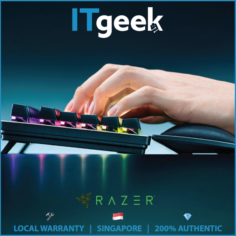 Razer Ergonomic Wrist Rest Pro For Full-sized Keyboards Singapore