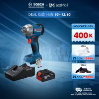 Máy siết ốc dùng pin Bosch GDS 18V-350 Solo + Bộ Sạc GAL 18V-40 và 1 Pin GBA 4.0Ah MỚI