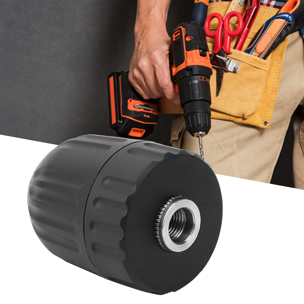 Mâm cặp mũi khoan Tự siết Mâm cặp mũi khoan Chống va đập Dễ lắp đặt 3/8-24UNF cho máy phay